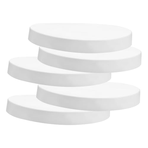 Garneck Sturdy PVC Dock Piling Caps Replacement Caps for Boat Piling Small for Deck Edge Protection