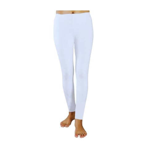 Image of Women�s Slim Fit Cotton Lycra 4-Way Leggings|Ankle Length|
