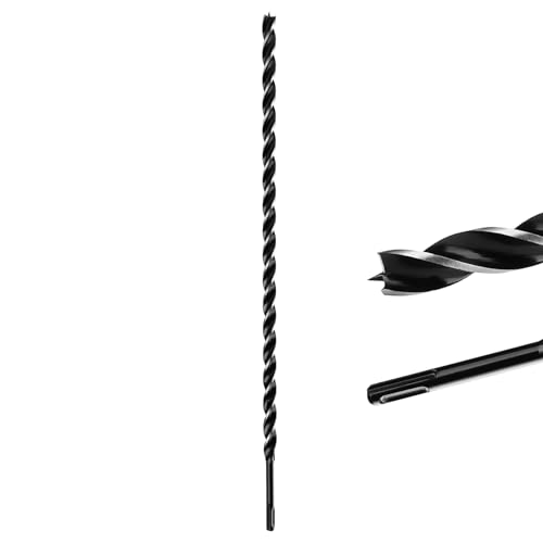 MOXPIFY Extra Long 14mm x 600mm Auger Drill Bit SDS Plus, SDS Wood Auger Drill Bits for Woodworking