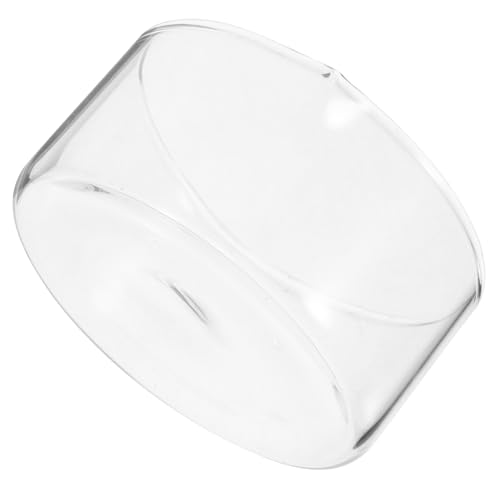 Alipis Glass Crystallizing Dish Flat Bottom Storage for Lab Biology Use High-Temperature Resistance