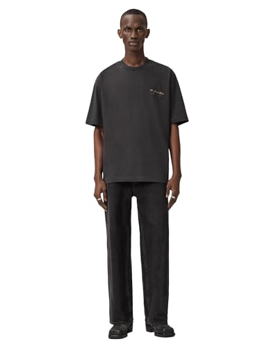 Image of AllSaints Men's Underground Oversized Short Sleeve Crew Neck Shirt