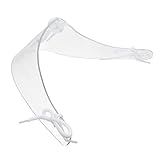 Hemoton Ice Hockey Goalie Helmet Face Guard Protective Gear for Goalkeepers Anti-Fog Lightweight Carbon Fiber Suitable for Youth and Adults Ice Rink Safety Equipment