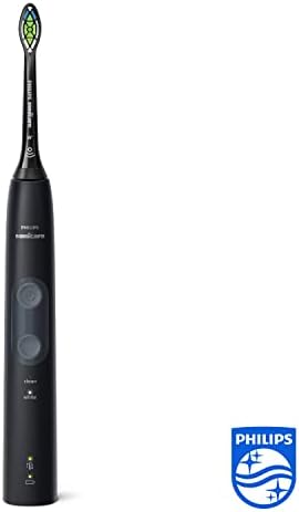 Philips Sonicare Cepillo de dientes ProtectiveClean 4500, Color Negro HX6830/53