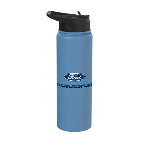 Ford Motorsport 3-Color Logo Insulated Water Bottle