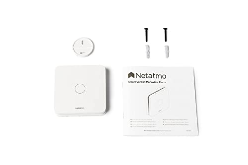 Miniatura 5 de Netatmo Detector De Monóxido De Carbono Inteligente, Wifi, 10 Años De Batería, Alarma De 85db, Pruebas Automatizadas, Sin Centralita Domótica, Certificado En 50291 Y Nf, Nco-Ec