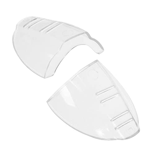 KSJOAIDDE Gafas de seguridad universales laterales de TPU transparentes suaves para gafas de seguridad pequeñas con 4 agujeros transparentes