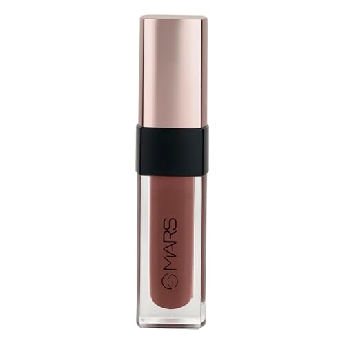Image of Liquid Lipstick, Red, Matte Finish, Hydrating, Transfer-Proof, Smudge-Proof, Upto 12Hr Stay, Lightweight Mousse Formula, Doe Foot Applicator (LL20) (Flirty Mocha - 27)