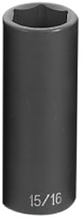Grey Pneumatic 2030D 1/2 Drive Fractional Deep Impact Socket 15/16