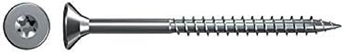 fischer Chipboard Screws 6.0 x 200 Countersunk Head Blue-Galvanised Partial Thread Inner, Torx, 6,0x200