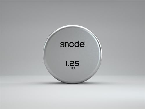 Image of SNODE 8 Pieces (1.25LB each) Weight Adders for SNODE 80LB Cast Iron Adjustable Dumbbells or Other Iron Dumbbells