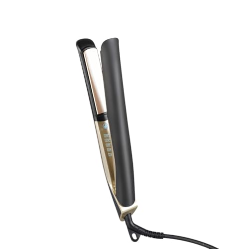 Plancha de cabello LUMINFLY cerámica negra miniatura 1