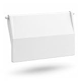 Compuerta Skimmer Batiente con Bisagra Blanca Compatible AstralPool 15L 19,5 x 13,5 cm Recambio Piscina Fluvia