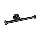 Moen Y5788BL Arlys Collection Modern Bathroom Double Toilet Paper Holder, Matte Black