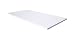 Produktbild Akustikschaum Plattenabsorber glatt aus Basotect® weiß - 100cm x 50cm x 2cm - mit Selbstklebeausrüstung