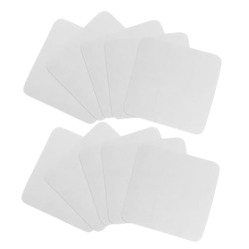 HOMSFOU 10個 スエード メガネ クロス クリーニング クロス 用 眼鏡 ジュエ