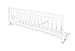 Pinolino 172447 - Bettschutzgitter, 120 x 32 x 40 cm, weiß