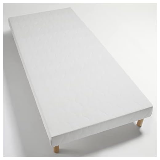 Atelier de Morphée Sommier tapissier 70x140 Lattes Bois Massif