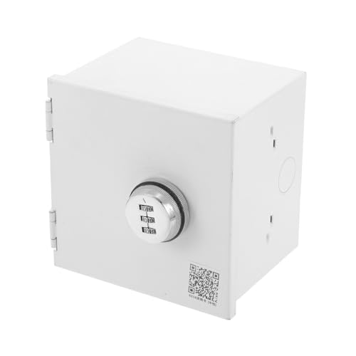 Boîtier de prise électrique verrouillable acier inoxydable boîte sécurité murale