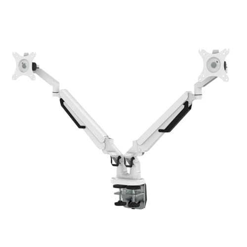 Support 2 écrans PC articulé et inclinable VESA 100x100 pour deux moniteurs