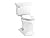 KOHLER Memoirs Stately Continuousclean St Two-Piece Elongated Toilet With Concealed Trapway, 1.28 Gpf
