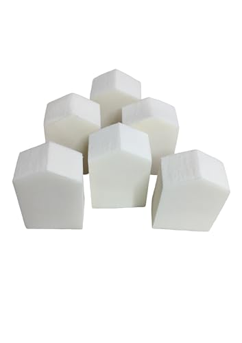 Image of Sedell Paris Makeup Beauty Foundation Cream Powder Liquid Blender Sponge Puff (Pack of 6)