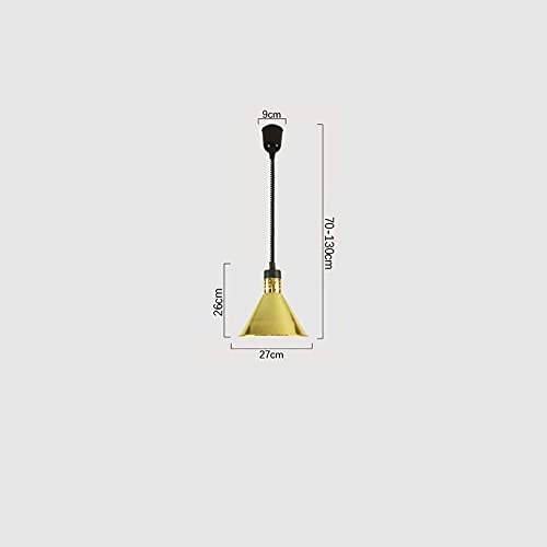 Lámpara industrial de aluminio para techos de cocinas americanas y barras de bar 3