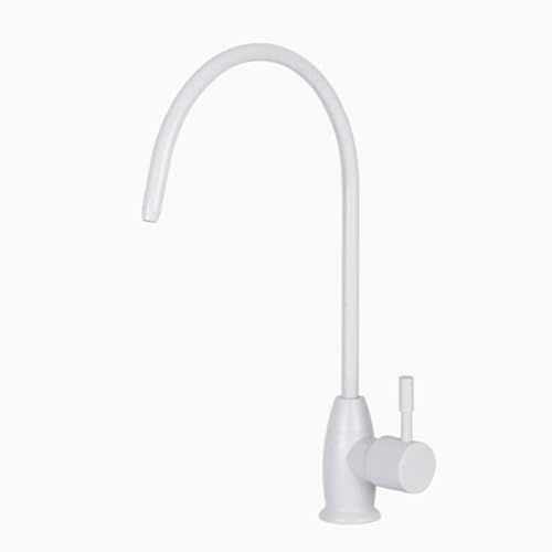 Grifo de cocina color crema para fregadero con salida de agua filtrada sana
