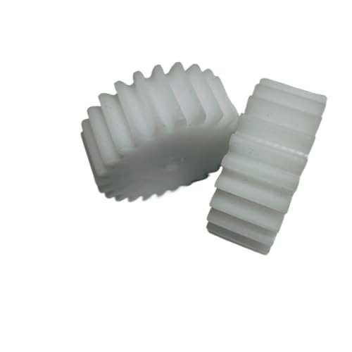 Shaft Pinion 2pcs 2 Module POM Spur Gear 6mm Bore Straight Teeth Pinion 2M 10T 11T 12T 13T 15T 17T 19 Teeth Cylindrical Gear Motor Transmission(16 Teeth)