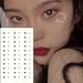 10Pcs Tear Mole Tattoo Stickers Korean Style Black Dot Fake Tattoo Makeup Moles DIY Tattoos Tool Beauty Tool Body Art Temporary Tattoos Makeup