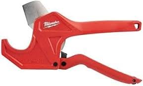 Milwaukee Tijera cortatubos de PVC 42mm con carraca