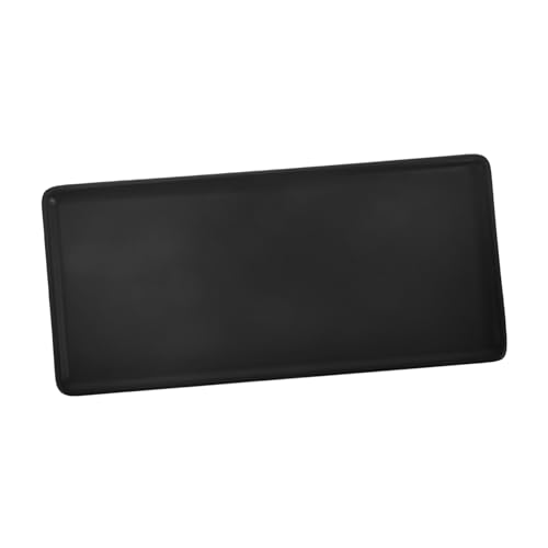 Plato rectangular de cerámica para sushi miniatura 1