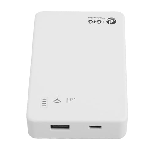 Image of Unlocked Mobile WiFi Hotspot, 4G LTE Router with SIM Card Slot, 300Mbps High Speed, 10000mAh Battery, Supports 10 Devices, for Tablets, Laptops, Smartphones, Traveling, Work,