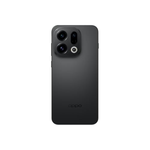 OPPO Find X9 5G 2025 (CPH2797) Double SIM 512 Go + 12 Go de RAM Android 16 Smartphone débloqué en usine (noir spatial)