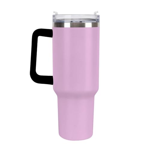 Gobelet isotherme nomade rose avec paille pour rester hydraté - 4