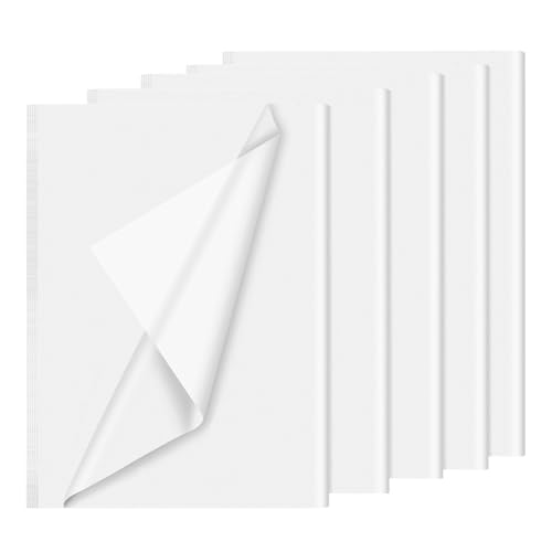 60 hojas de papel de seda blanco grande, 70 x 50 cm, ideal para manualidades, Navidad, cumpleaños, envoltura de regalos y decoración de fiestas