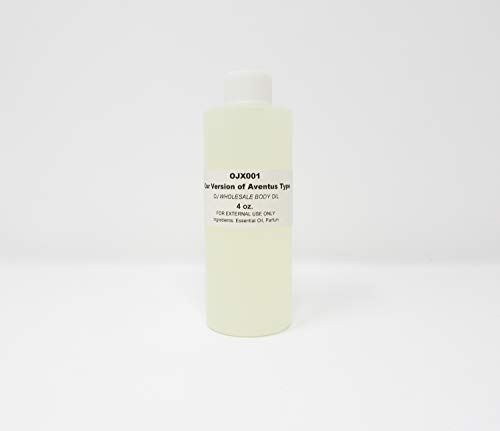 Premium Fragrance Body Oil (OJX001 Our Version of Aventus Type, 4 oz.)