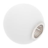 Et confortable : l'abat-jour en verre dépoli ajoute chaleur à votre éclairage, rendant votre espace plus accueillant, petits abat-jour en verre, abat-jour en verre globe