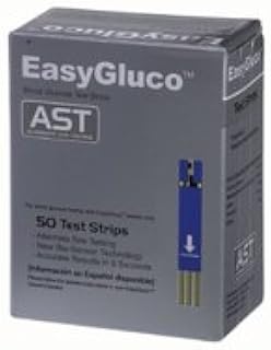 Easy Gluco Blood Glucose Test Strips-Box of 50