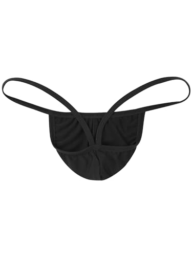 Adult Men Low Rise Bulge Pouch Backless G-String Thongs T-Back Jockstrap Bikini Underwear4