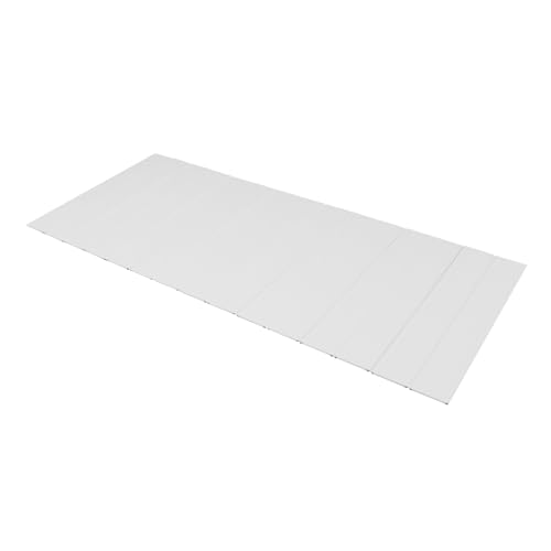 Housse de baignoire pliable en PVC rectangulaire 160 x 70 cm