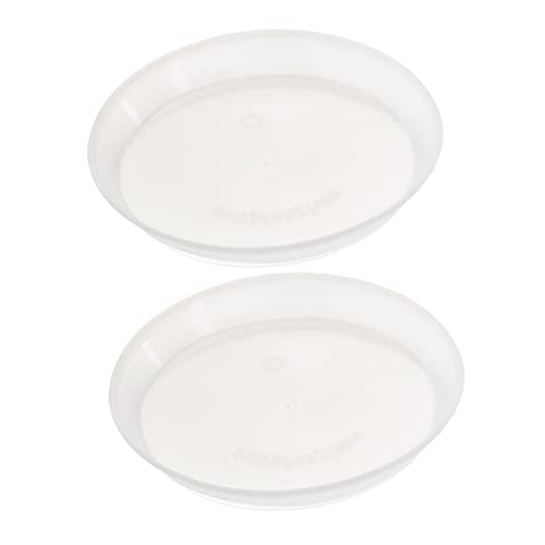 Cabilock 2Pcs Portable Food Container Plastic Snack Dish for Fruits Vegetables and Camping Easy to Clean Compact for Home Outdoor Bbq and Picnic Use