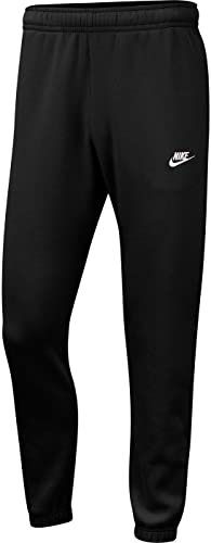 Nike Herren Sportswear Club Fleece Sweatpants, Black/Black/White, S EU