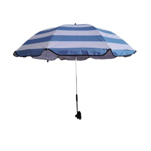 Sombrilla con Clip para silla de 21 pulgadas con diseño veraniego