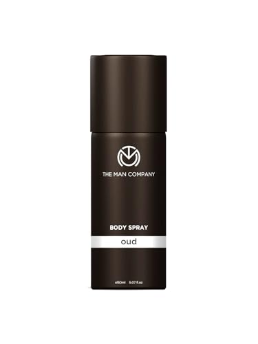 The Man Company Oud Deodorant for Men – 150ml | Premium Long-Lasting Fragrance Body Spray | Perfect Deo For Everyday Use | Gift for Him