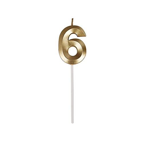 Bailym 60Th Birthday Candles,Gold Number 60 Cake Topper For Birthday Decorations Party Decoration thumb #6