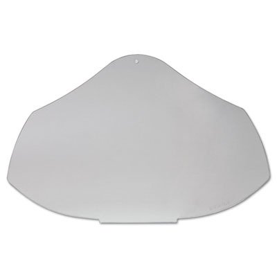 Sperian S8550 Replacement Face Shield, Clear, 15 1/4quot; x 10 1/2quot; x .040quot;