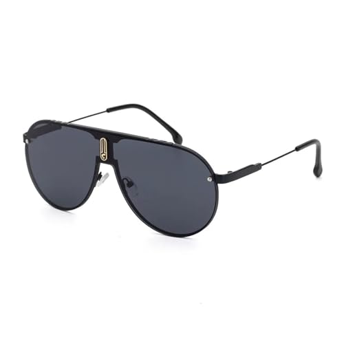 Lunettes de soleil contre l'éblouissement grande monture vintage en métal protecteur