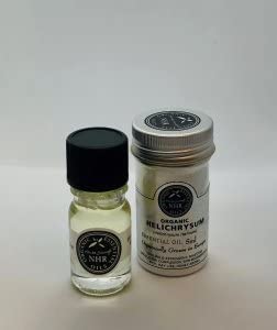 Nhr Organic Oils Organic Helichrysum Essential Oil (Helichrysum Italicum) (50Ml) By