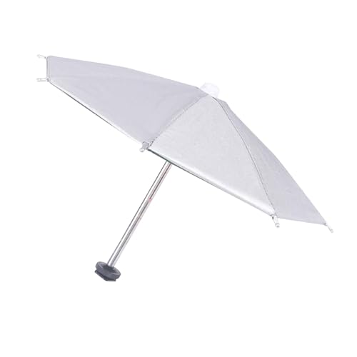 Image of 27cm Camera Umbrella with Hot Shoe Mount for Photography Use, Silvery