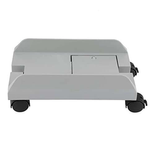 Soporte para CPU de chasis de computadora con polea activa, ajustable, para escritorio (pequeño) miniatura 5